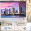 Native 1080P Projector, GROVIEW 7500L Full HD WiFi Projector, Supports 5G Synchronize Smartphone Screen & Max 300" Display