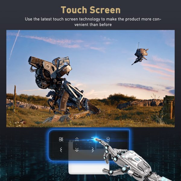 4-2-1.jpg GROVIEW Projector, 2023 Upgraded Android TV 9.0 Mini Projector with Wifi and Bluetooth, 12000 Lux 1080P FHD Portable Outdoor Movie Projector, Smart Home Projector 4K Supported for Phone/PC