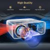 GROVIEW Projector, 2023 Upgraded Android TV 9.0 Mini Projector with Wifi and Bluetooth, 12000 Lux 1080P FHD Portable Outdoor Movie Projector, Smart Home Projector 4K Supported for Phone/PC