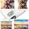 GROVIEW Mini WiFi Projector, 7500 Lumen Portable Movie Projector with 100" Screen, 1080P & 240" Display Supported, Home Theater Projector Compatible with TV Stick, Android, iPhone
